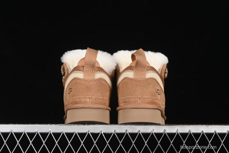 UGG Classic Ultra Mini Mel Dual-Color Lace-Up Low-Top Casual Shoes - 1144032