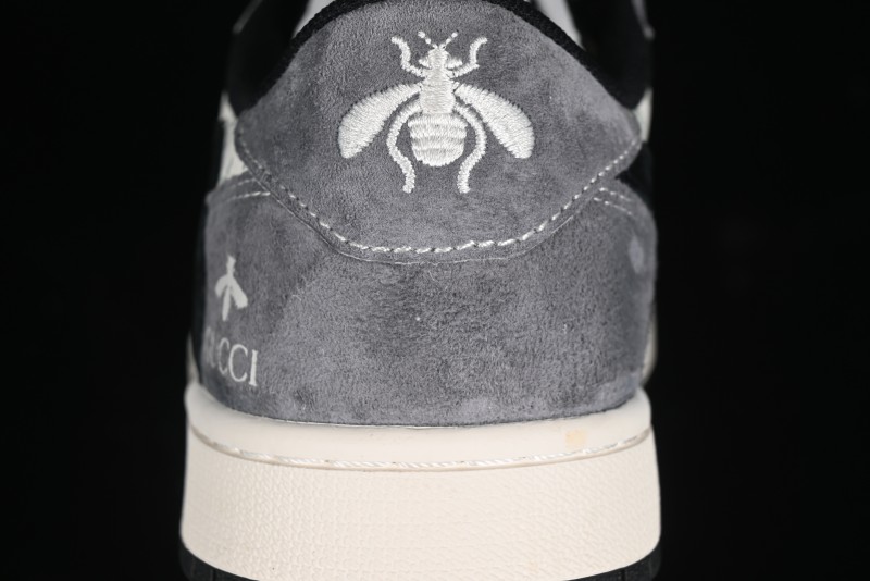 Nike Travis Scott x Fragment Design x Air Jordan 1 Low OG SP AJ1 Gucci Collaboration - Black Hook Dragonfly Low-top Casual Sneakers - SJ2068-137