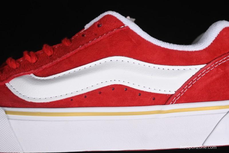 Vans Classics Knu Skool Vr3 Retro Sneakers with Enlarged Toe and Thickened Tongue - VN000CS0JV6