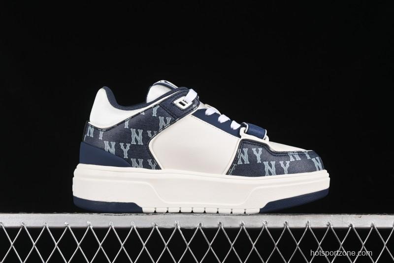 MLB Chunky Liner New York Yankees Lightweight Platform Sneakers with 6cm Height Increase - 3ASXCDN3N50NYD