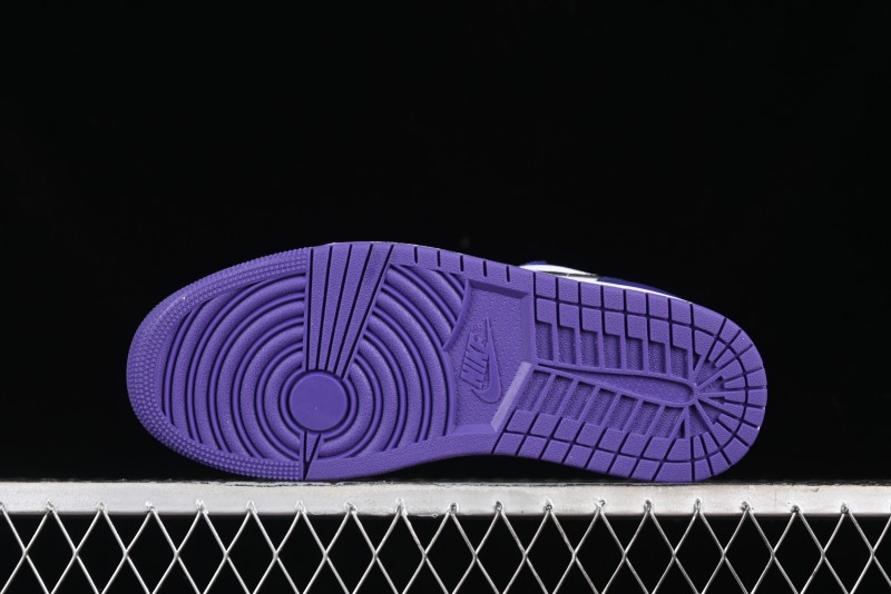Nike Air Jordan 1 Low AJ1 Grape Purple Low-Top Basketball Shoes - 553558-500