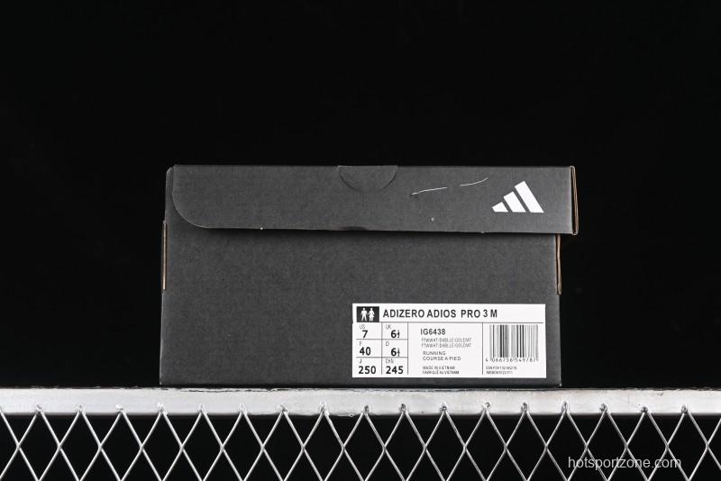 Adidas Adizero Adios Lightweight Low-Top Running Shoes - IG6438