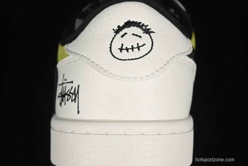 Nike Travis Scott x Fragment Design x Air Jordan 1 Low OG SP AJ1 Retro Sneakers - JH6089-002