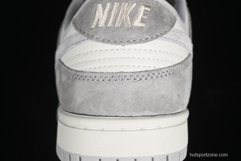 Nike SB Dunk Low BAPE Collaboration - Grey Pig 8th Anniversary Custom Low-Top Casual Skate Shoes - CH6336-226
