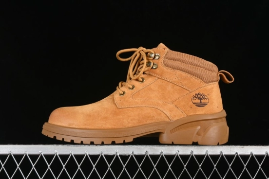 Timberland Outdoor Mid-Top Casual Yellow Boots - TB10088YELLOW
