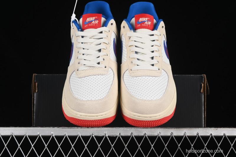 Nike Air Force 1 '07 Low Casual Sneakers with Full-Length Air Cushion - HQ3618-113