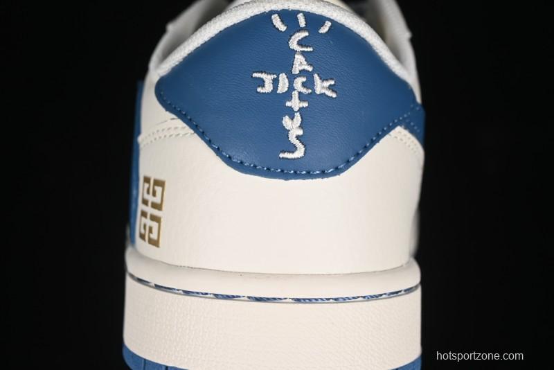 Nike Travis Scott x Fragment Design x Air Jordan 1 Low OG SP AJ1 Retro Casual Sneakers - CF3688-025