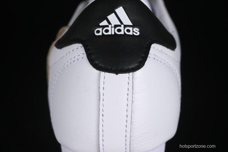 Adidas Originals Taekwondo Low-Top Training Shoes with Full-Grain Leather Wrap Comfortable Anti-Slip Durable - JQ4774