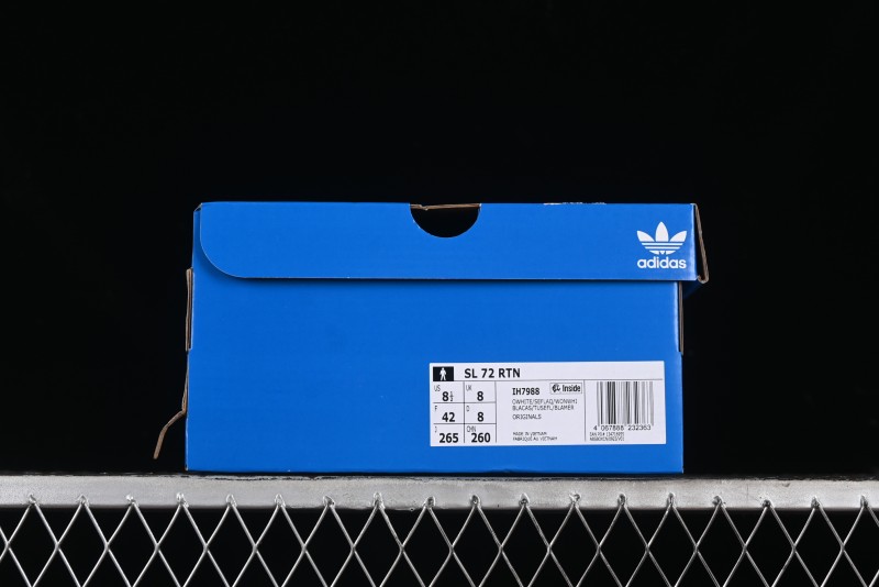 Adidas Originals SL 72 Retro Running Shoes with Ecotex Tongue and EVA Midsole - IH7988
