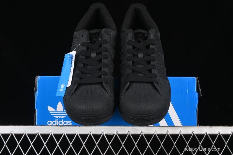 Adidas Superstar EG4961 Black Star Shell Toe Casual Sneakers - EG4961