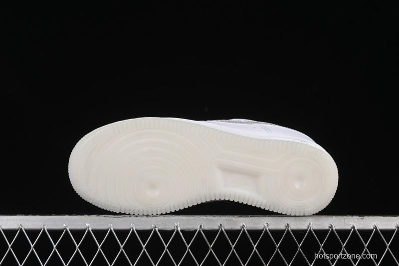 Nike Air Force 1 '07 Low Casual Sneakers with Full-Length Air Cushion - HQ3461-191