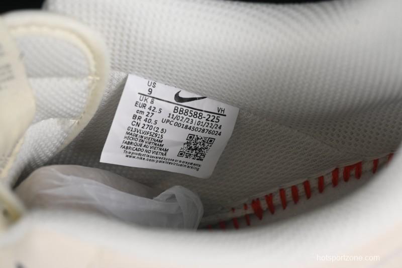 Nike Air Force 1 '07 Low Burberry Collaboration - Beige Grey Low-Top Casual Sneakers - BB8588-225