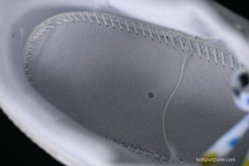 Nike SB Dunk Low Gucci Collaboration - Ink Splatter White Swoosh Anniversary Custom Low-Top Casual Sneakers - FC2025-305