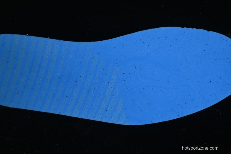 Nike Travis Scott x Fragment Design x Air Jordan 1 Low OG SP AJ1 Supreme Collaboration - Blue White Colorway Low Top Casual Sneakers CH6336-016