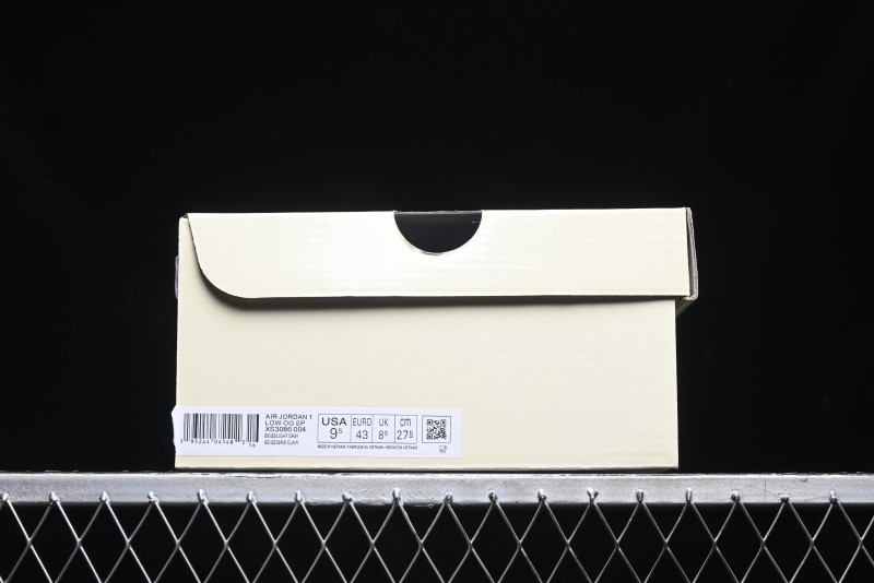 Nike Travis Scott x Fragment Design x Air Jordan 1 Low OG SP AJ1 Collaborative Sneakers - XS3086-004