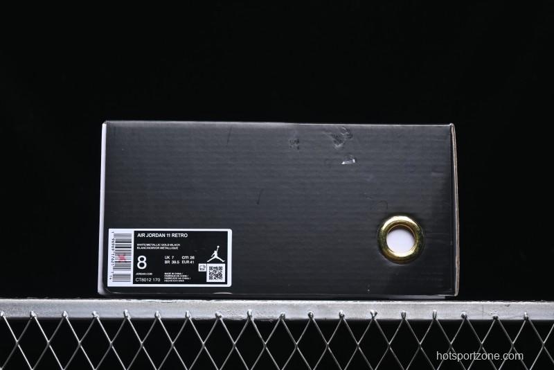 Nike Air Jordan 11 Retro "DMP" Basketball Shoes with Genuine Carbon Fiber and Premium Leather - CT8012-170