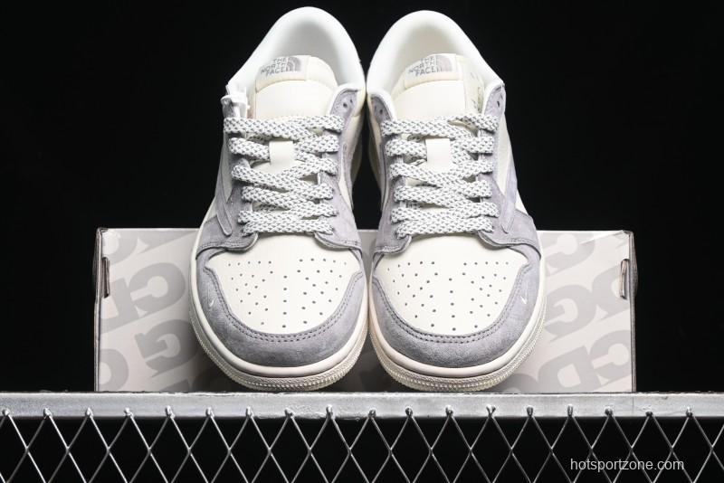 Nike Travis Scott x Fragment Design x Air Jordan 1 Low OG SP AJ1 Low Top Casual Sneakers - XS3086-001