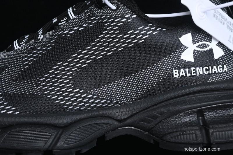 Under Armour x Balenciaga 3XL Sneakers Low-Top Retro Chunky Dad Shoes - W3XUA1090