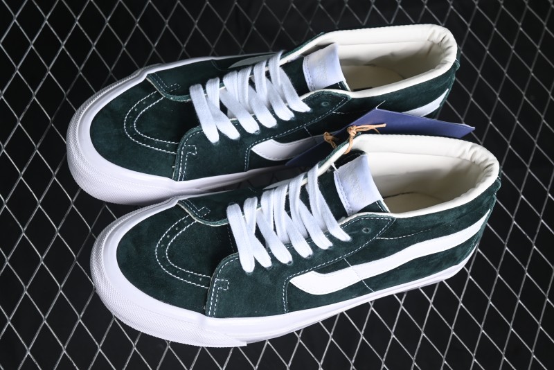 Vans Sk8-Mid Reissue 83 Premium Suede Retro Skate Shoes - VN000CQQPRM