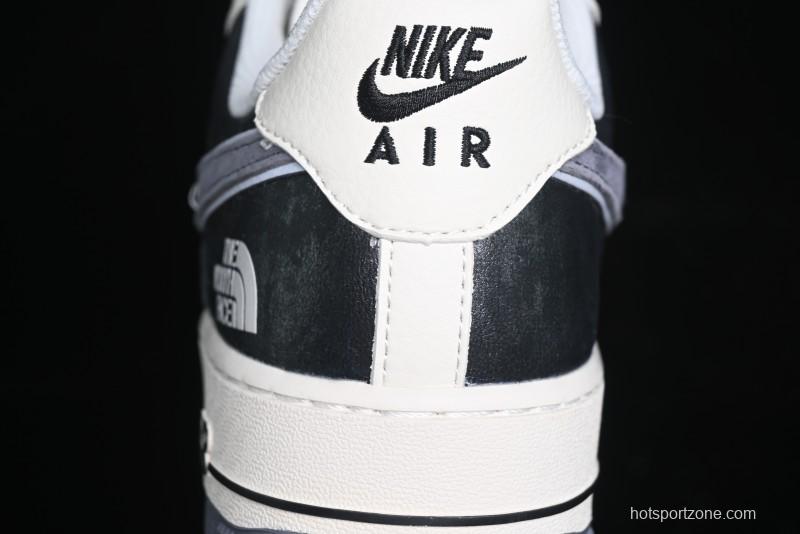 Nike Air Force 1 '07 Low The North Face Collaboration Jacket Black Casual Sneakers - DM6688-004