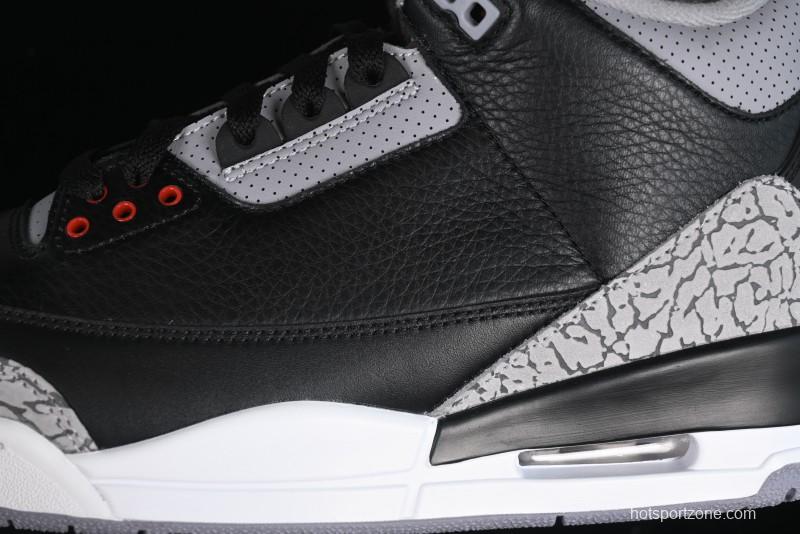 Nike Air Jordan 3 Retro "Black Cement" Basketball Shoes - DN3707-010
