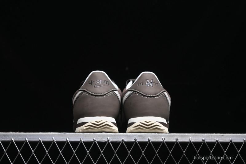 Nike Classic Cortez Leather Retro Running Shoes - FQ8144-237