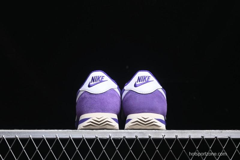 Nike Classic Cortez Leather Retro Running Shoes - DZ2795-500