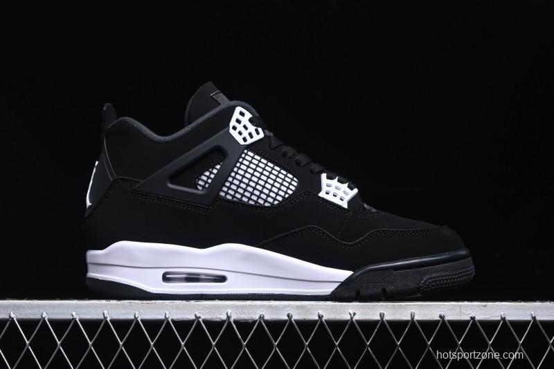 Nike Air Jordan 4 Retro White Thunder Basketball Shoes - FQ8138-001