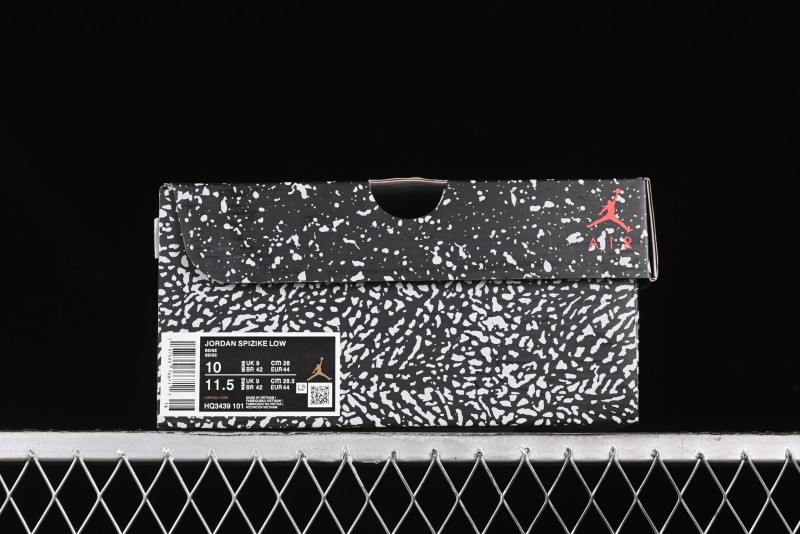 Nike Jordan Spizike Low AJ Retro Casual Sneakers with Multi-Element Design - HQ3439-101