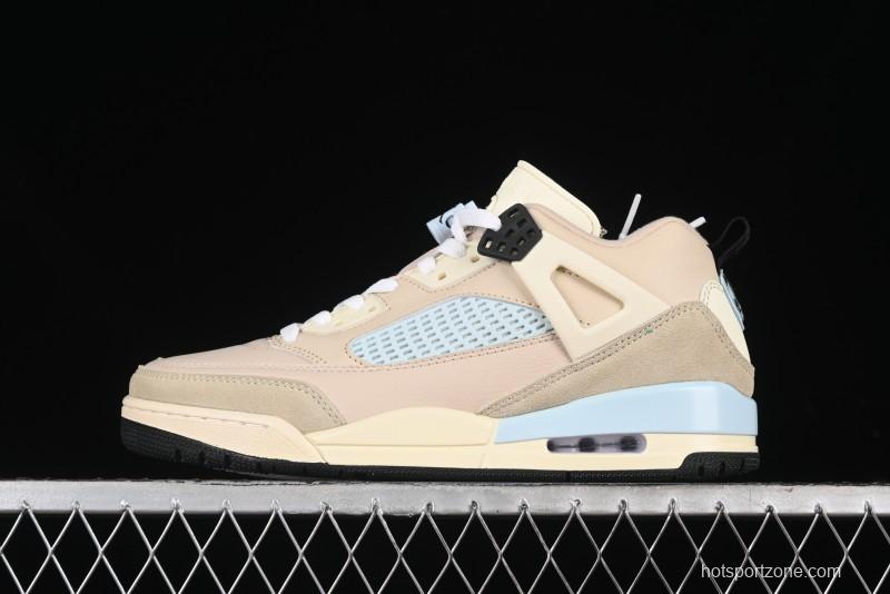 Nike Jordan Spizike Low AJ Retro Casual Sneakers with Multi-Element Design - HQ3439-101