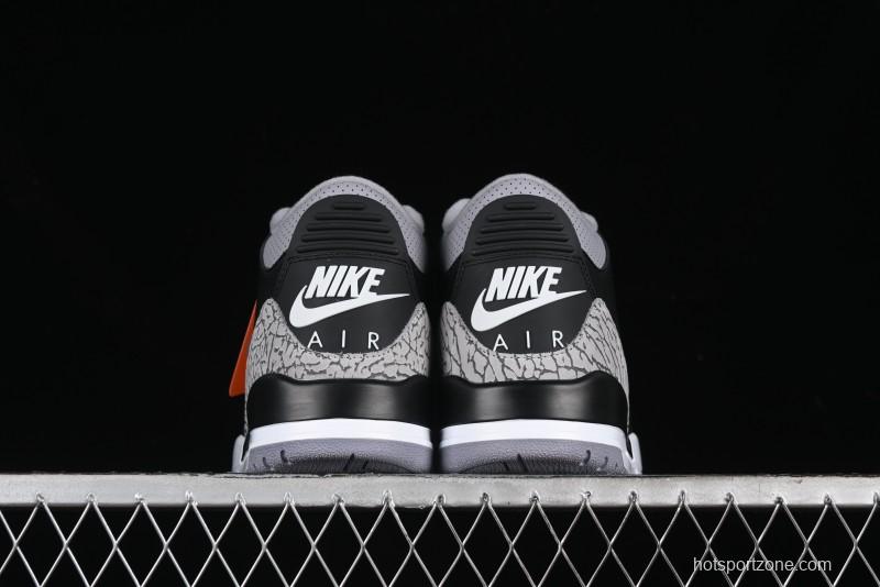 Nike Air Jordan 3 Retro "Black Cement" Basketball Shoes - DN3707-010