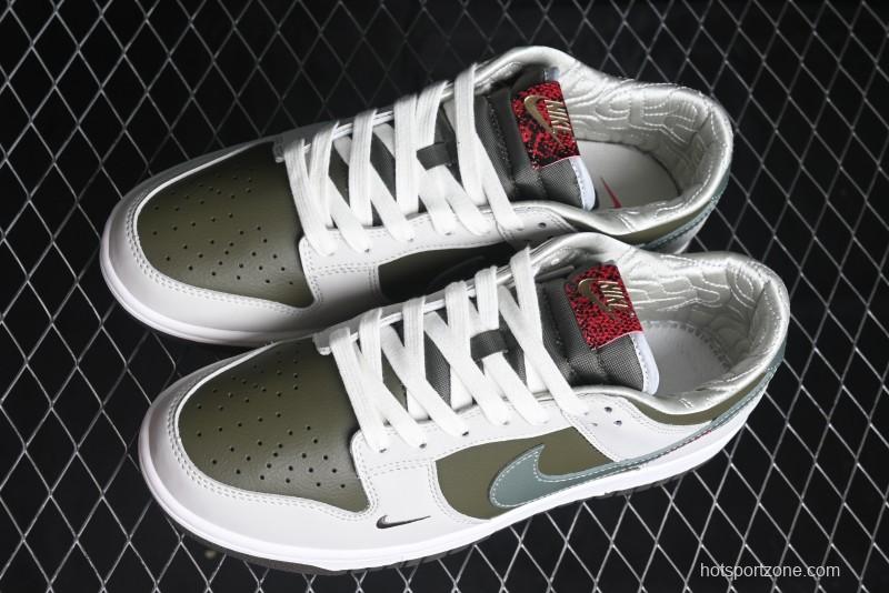 Nike Dunk Low Year of the Snake Chinese New Year Limited Edition Low-Top Casual Sneakers - HV5980-231