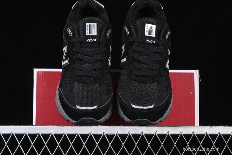 New Balance 990 Series Premium Retro Running Shoes with Carbon Fiber Midsole - M990BK4