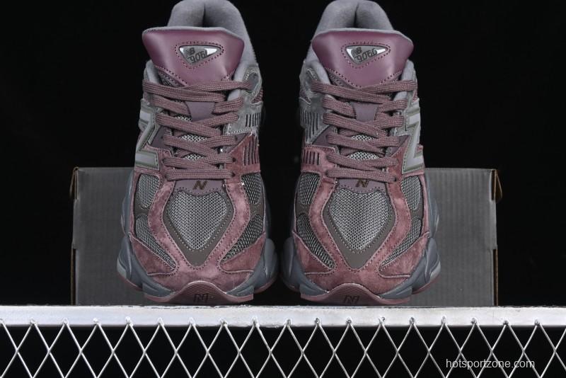 New Balance 9060 Retro Casual Running Sneakers with ABZORB Cushioning Technology - U9060BCG