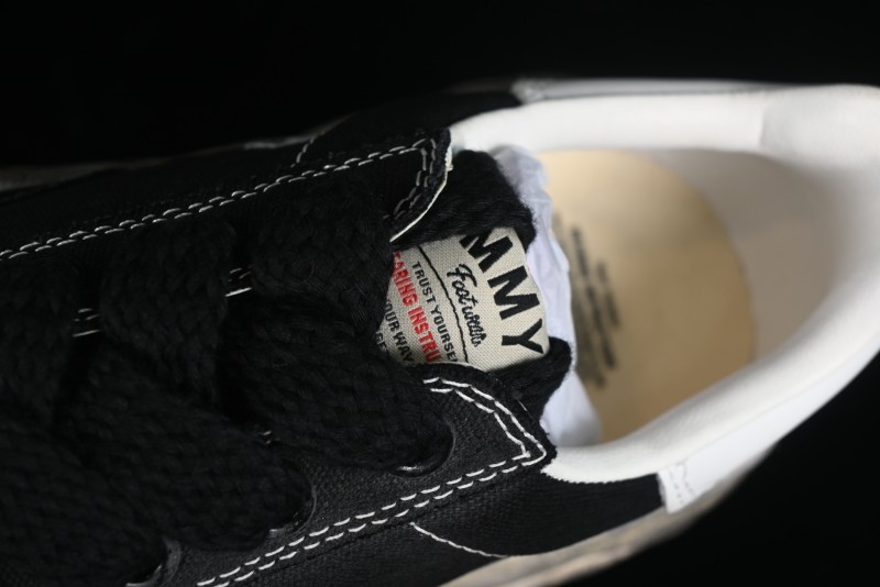 Wayne MMY Original Sole Leather Low Sneaker with Deconstructed Ice Cream Outsole - W.E5