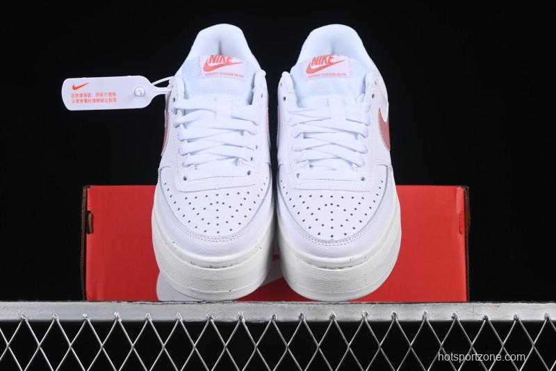 Nike Court Vision Alta Low-Top Casual Sneakers with Thick Sole - DZ5394-102