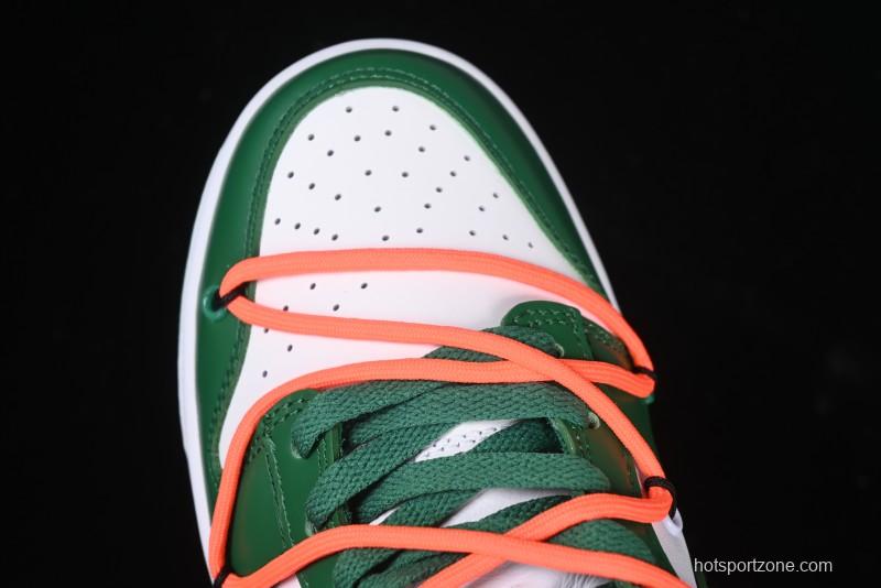 Off-White x Futura x Nike Dunk Low OW Collaboration Sneakers - CT0856-100