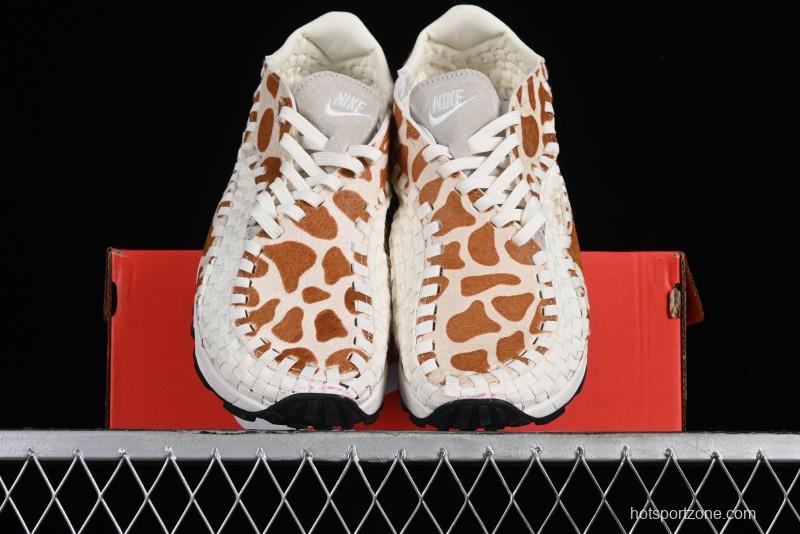 Nike Air Footscape Woven Asymmetrical Weave Slip-Resistant Low-Top Lifestyle Casual Shoes - FB1959-100