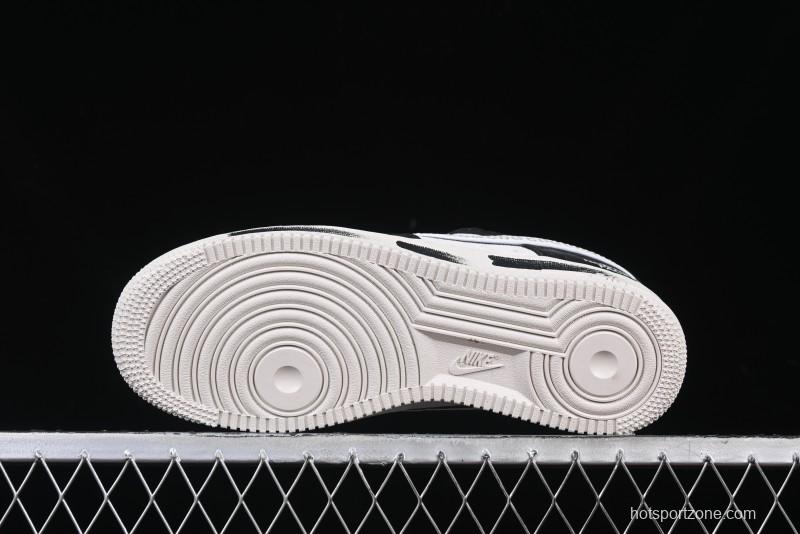 Nike Air Force 1 '07 Low The North Face Collaboration - Leather Graffiti Casual Sneakers - DM6688-008