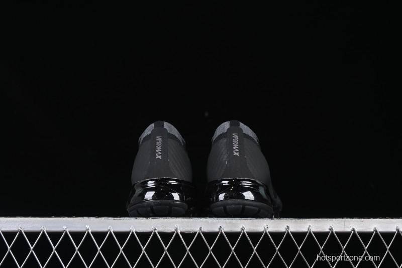 Nike Vapormax Flyknit Breathable Casual Running Shoes with Full-Length Air Cushion - 849558-007