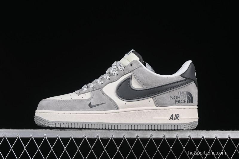 Nike Air Force 1 '07 Low The North Face Collaboration Versatile Beige-Grey Casual Sneakers - XZ6188-760