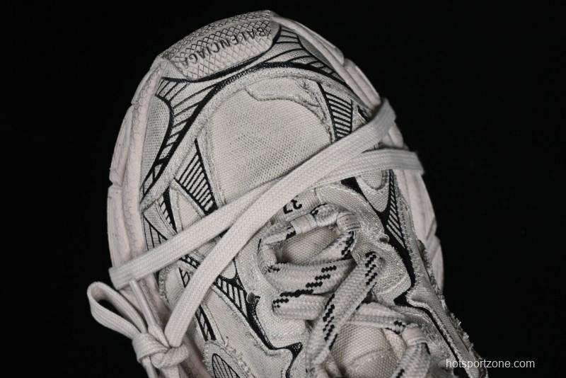 Balenciaga Phantom Sneaker 10th Generation Trend Running Shoes with Transparent Heel Strap - W3XDC2002