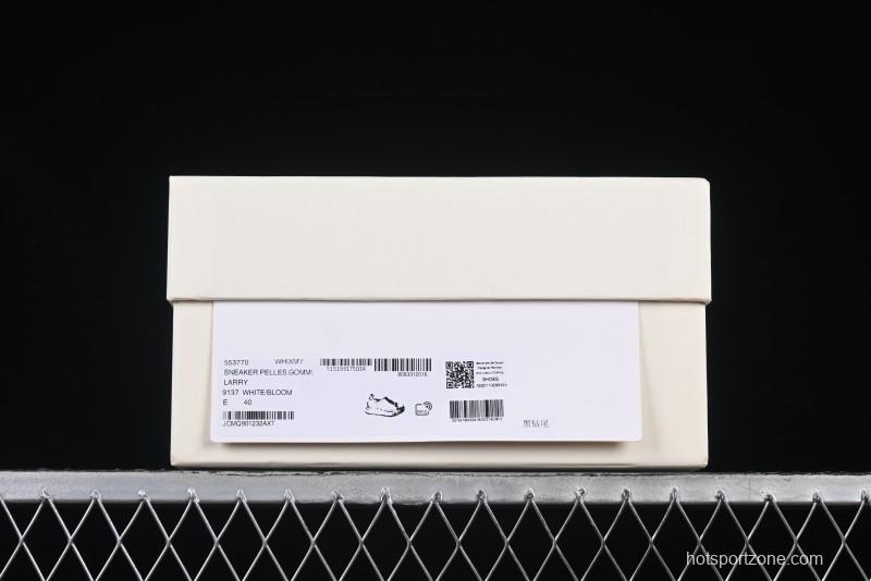 Alexander McQueen Oversized Sneakers with Black Suede Heel Detail - D.E5