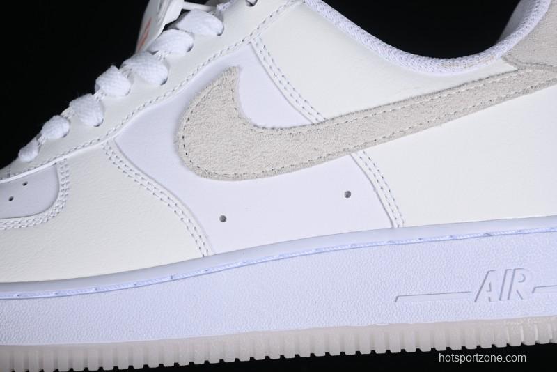 Nike Air Force 1 '07 Low Casual Sneakers with Full-Length Air Cushion - FN5832-100