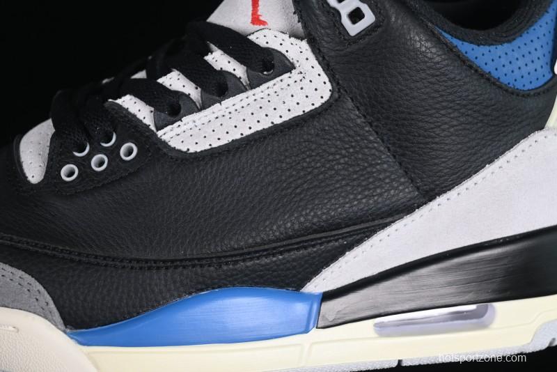 Nike Air Jordan 3 OG "Rare Air" Retro Basketball Shoes with Reverse Swoosh Design - IB8967-004