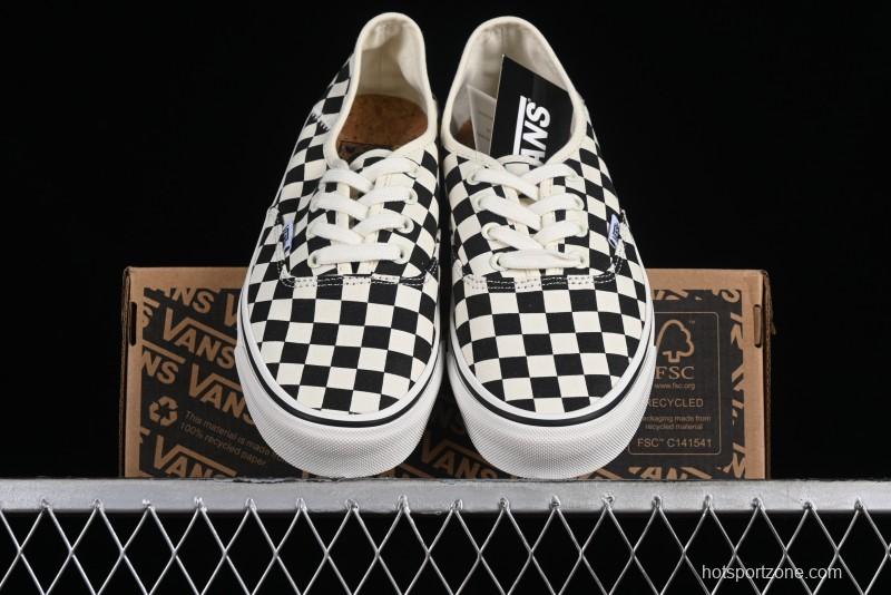 Vans Authentic VR3 SF Eco-Friendly Checkerboard Canvas Shoes - VN0A4BX5BPS