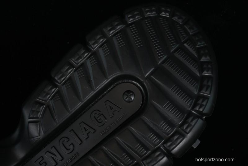 Balenciaga Hardcrocs Slide EVA Round-Toe Ultra Thick Sole Clog Sandals - W1S8N1010