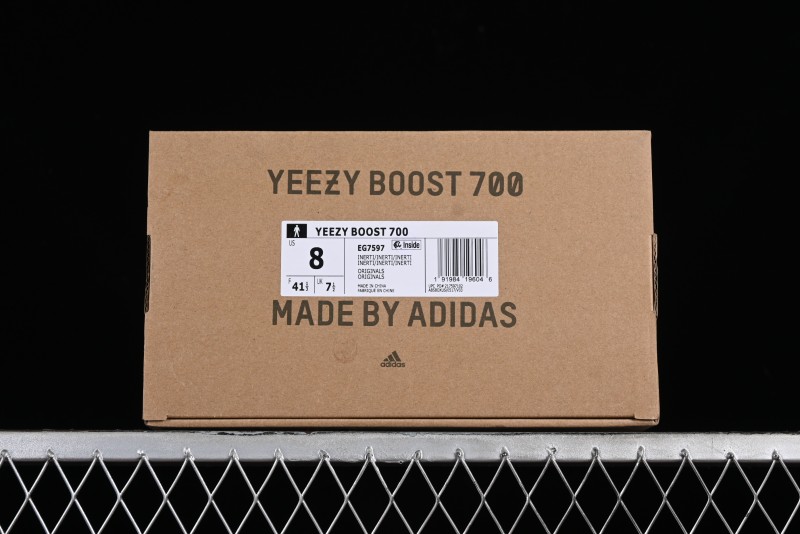 Adidas Yeezy Boost 700 Inertia Running Shoes with 3M Reflective Design - EG7597