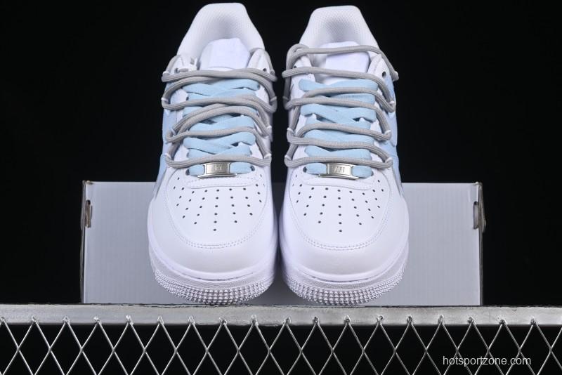 Nike Air Force 1 '07 Low Blue Storm Casual Sneakers - YY2024-626