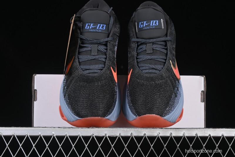Nike Air Zoom G.T. Hustle 3 Basketball Shoes with Responsive Cushioning and Breathable Design - FV5952-001